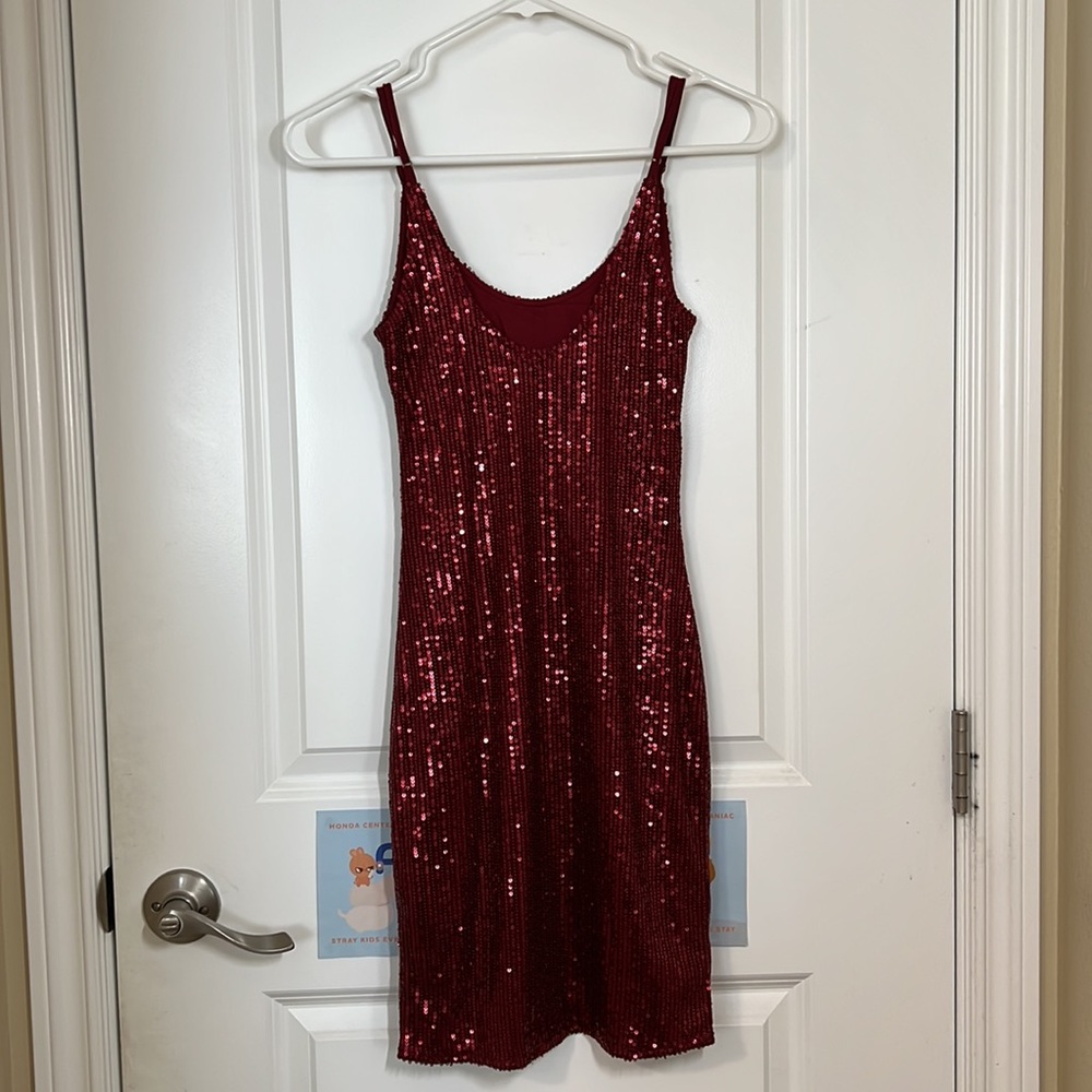 NWT fashion nova red dress